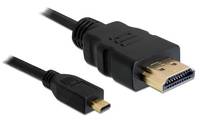 Delock - HDMI-Kabel mit Ethernet - HDMI männlich bis mikro HDMI männlich