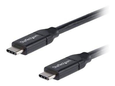 StarTech.com USB-C auf USB-C Kabel mit 5A Power Delivery - St/St - 1m - USB 2.0 - USB-IF zertifiziert - USB Typ C Kabel - USB-Kabel - 24 pin USB-C