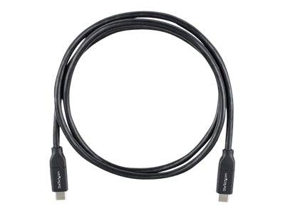 StarTech.com USB-C auf USB-C Kabel mit 5A Power Delivery - St/St - 1m - USB 2.0 - USB-IF zertifiziert - USB Typ C Kabel