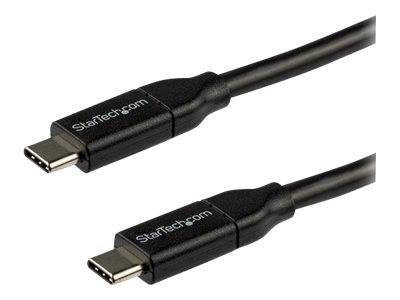 StarTech.com USB-C auf USB-C Kabel mit 5A Power Delivery - St/St - 3m - USB 2.0 - USB-IF zertifiziert - USB Typ C Kabel - USB-Kabel - 24 pin USB-C