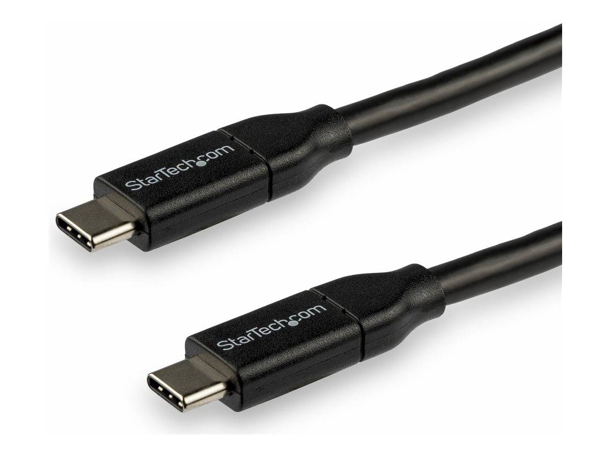 StarTech.com USB-C auf USB-C Kabel mit 5A Power Delivery - St/St - 3m - USB 2.0 - USB-IF zertifiziert - USB Typ C Kabel