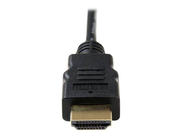 StarTech.com High-Speed-HDMI-Kabel mit Ethernet - HDMI a auf HDMI-Micro d 3m Adapterkabel (Stecker/Stecker)