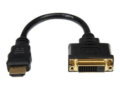 StarTech.com HDMI auf DVI Adapter 20cm - DVI-D (25 pin)