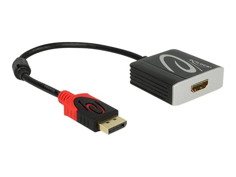 DeLOCK Adapter Displayport 1.2 male > HDMI female 4K Active