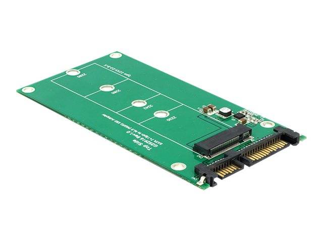 Delock Converter SATA 22 pin > M.2 NGFF - SATA-Adapter - SATA Combo zu Key M-Steckplatz (passend für M Key oder B+M Key-