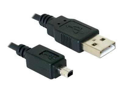 Delock - USB-Kabel - USB (M) bis mini-USB Typ B (M)