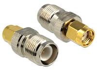 Delock - RF-Adapter - RP-SMA weiblich zu RP-TNC