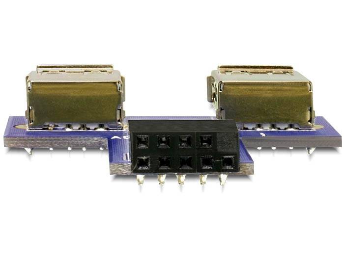 Delock USB Pinheader - USB-Adapter (W) zu USB (W)