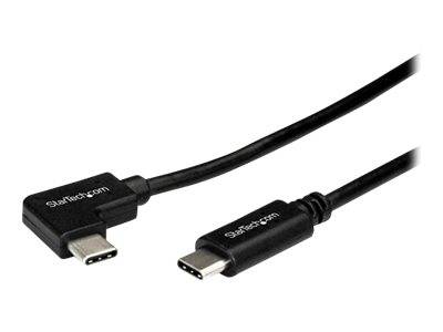 StarTech.com USB- C Kabel rechtsgewinkelt - St/St - 1m - USB 2.0 - USB Typ-C Kabel - 90 grad USB C - USB-C auf USB C - U