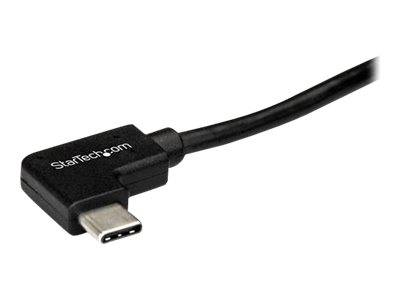 StarTech.com USB- C Kabel rechtsgewinkelt - St/St - 1m - USB 2.0 - USB Typ-C Kabel - 90 grad USB C - USB-C auf USB C - U