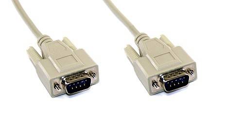 INLINE - Serielles Kabel - 9pol Stecker / Stecker - vergossen - 1:1 belegt - 5m