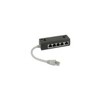 INLINE - ISDN Verteiler - 5x RJ45 Buchse - 15cm Kabel - mit Endwiderständen