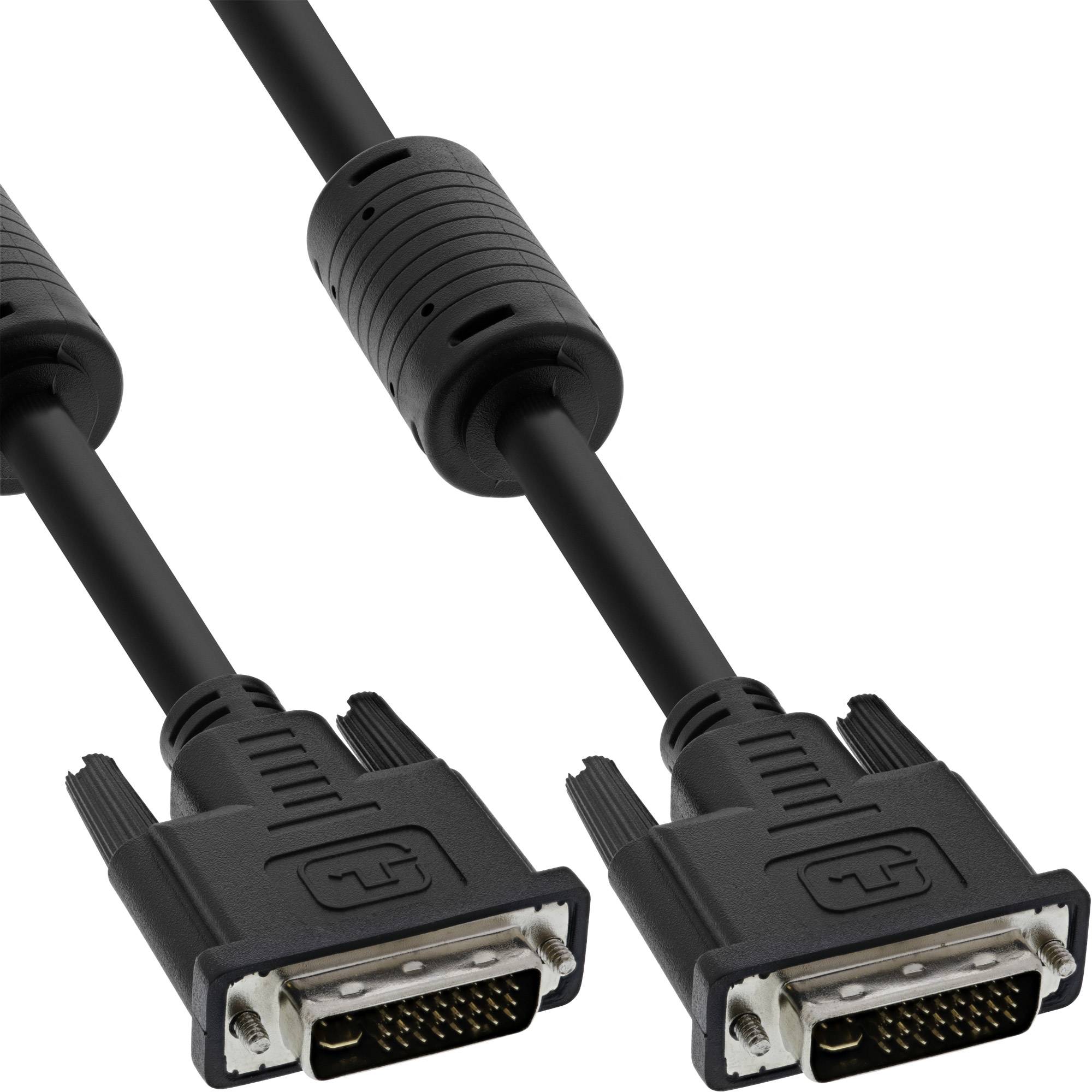 INLINE - DVI-I Kabel - digital/analog - 24+5 Stecker / Stecker - Dual Link - 1,8m