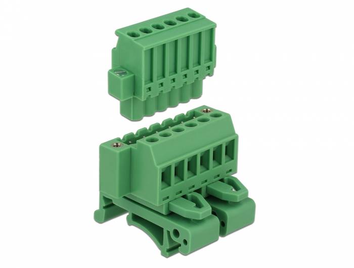 DeLOCK - Netzanschlussadapter-Kit - grün