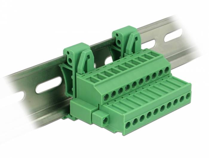 DeLOCK - Netzanschlussadapter-Kit - grün