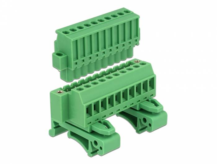 DeLOCK - Netzanschlussadapter-Kit - grün