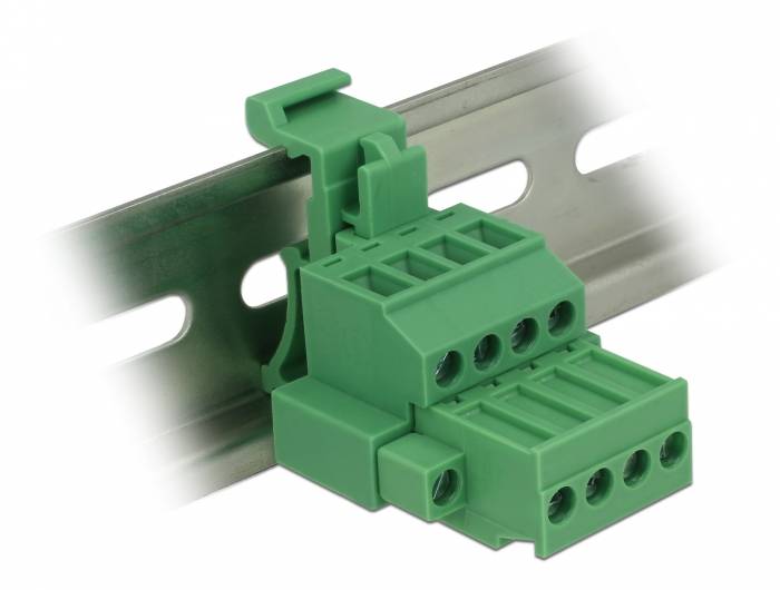 DeLOCK - Netzanschlussadapter-Kit - grün