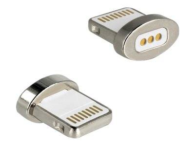 Delock - Lightning Adapter - Anschluss (magnetisch) bis Lightning männlich - für Apple iPad/iPhone/iPod (Lightning)