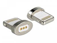Delock - Lightning Adapter - Anschluss (magnetisch) bis Lightning männlich - für Apple iPad/iPhone/iPod (Lightning)