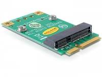 DeLOCK Converter Mini PCI Express half-size > full-size