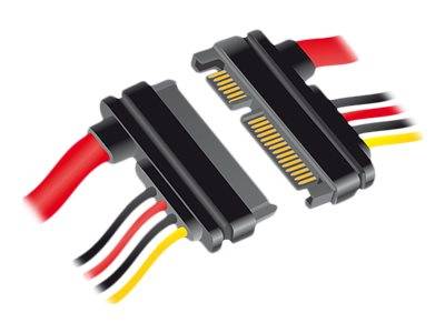 DeLOCK - SATA-Verlängerungskabel - Serial ATA 150/300/600 - SATA Combo (S)