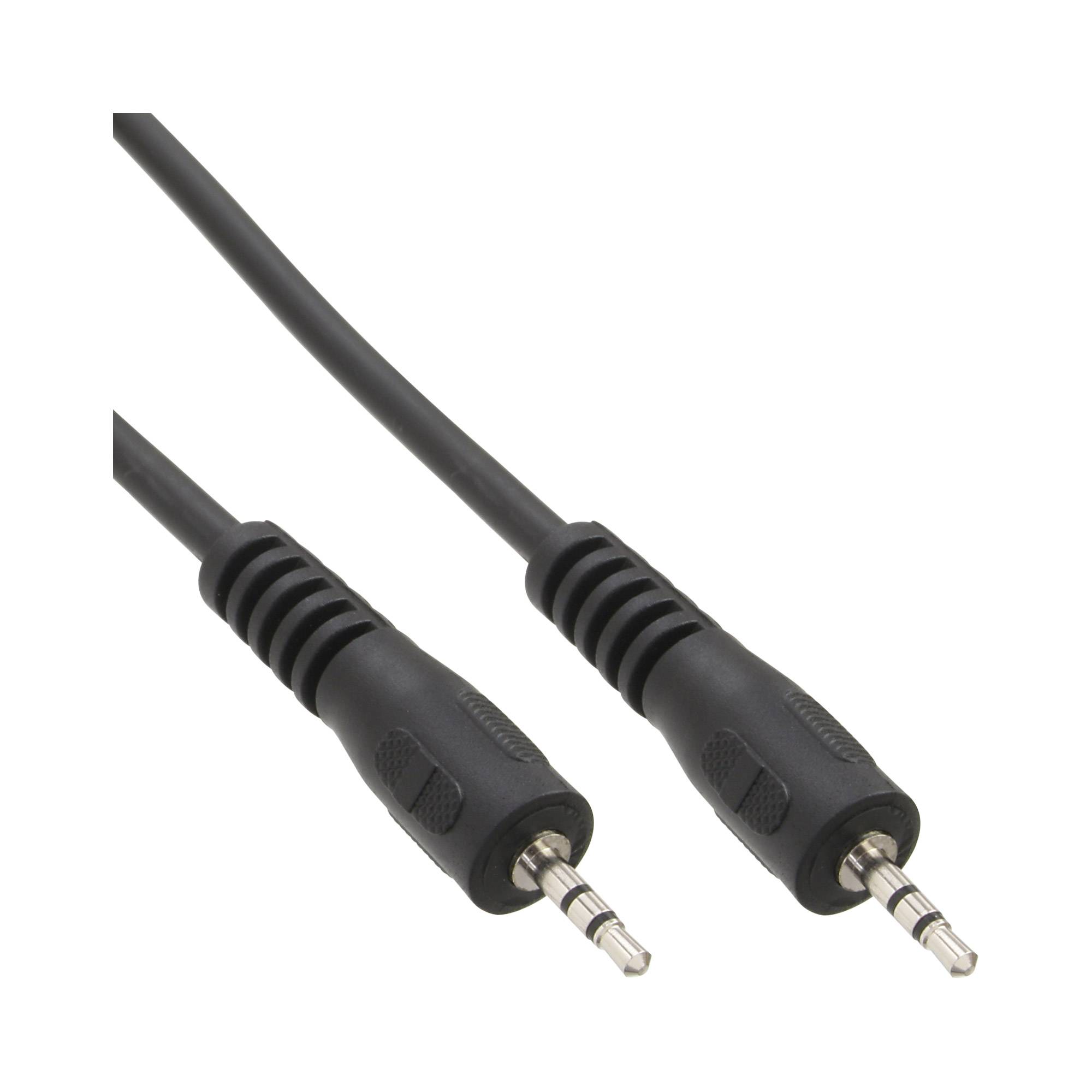 INLINE - Klinke Kabel - 2,5mm Stecker / Stecker - Stereo - 3m