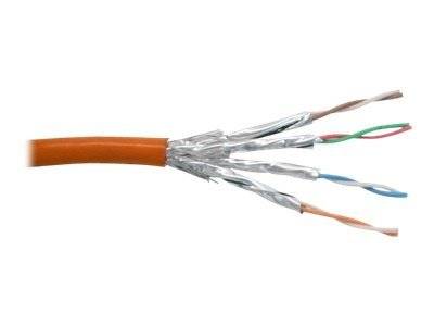 INLINE - Patchkabel Cat.6 S/FTP (PiMf) - orange - AWG27 - PVC - CU - 100m