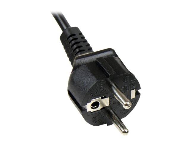 StarTech.com 2 m Laptop Ladekabel, EU Schuko auf C5, 2,5A 250V, 18AWG, Notebook / Laptop Ersatzstromkabel, Laptop Netzte