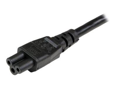 StarTech.com 2 m Laptop Ladekabel, EU Schuko auf C5, 2,5A 250V, 18AWG, Notebook / Laptop Ersatzstromkabel, Laptop Netzte