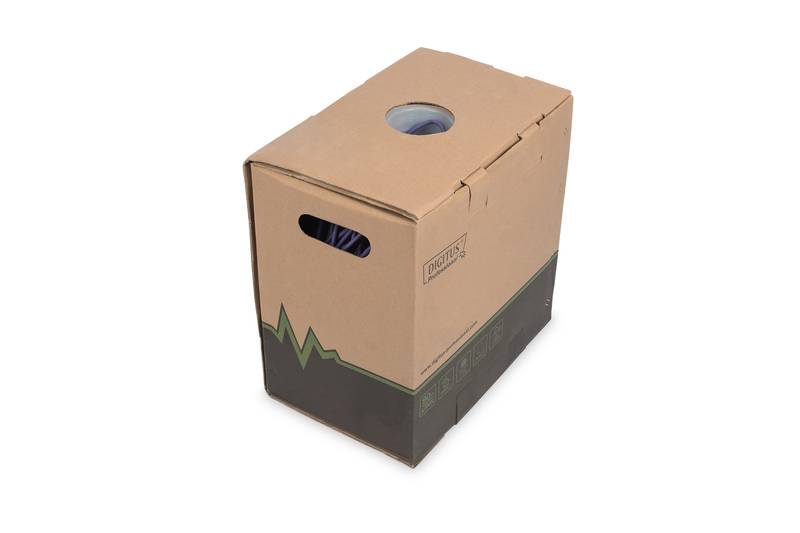 Cat.6 U/UTP Verlegekabel, 305 m, simplex, Dca