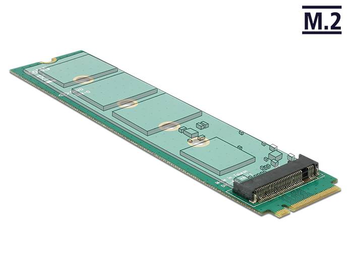 DeLOCK Adapter M.2 Key M male > M.2 Key A - Schnittstellenadapter