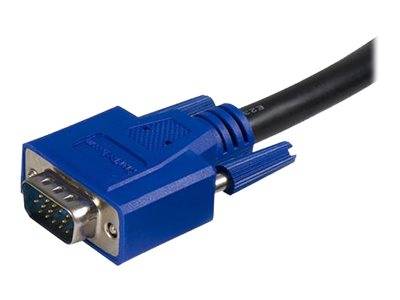 StarTech.com KVM Kabel USB VGA für KVM Switch 1,8m - Kabelsatz für KVM Umschalter 2x USB A/B Stecker 2x VGA Stecker- Oct