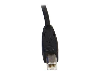 StarTech.com KVM Kabel USB VGA für KVM Switch 1,8m - Kabelsatz für KVM Umschalter 2x USB A/B Stecker 2x VGA Stecker- Oct