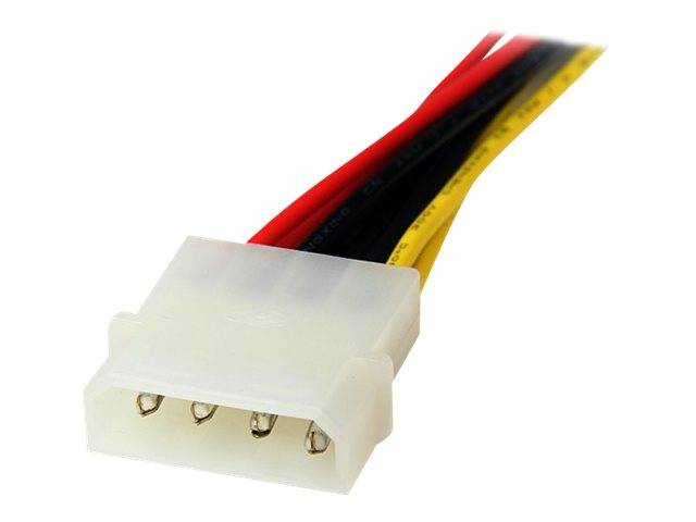 StarTech.com SATA Y-Stromkabel - Splitter Power Y-Kabel mit 2 x SATA intern 1 x Molex (Stecker)