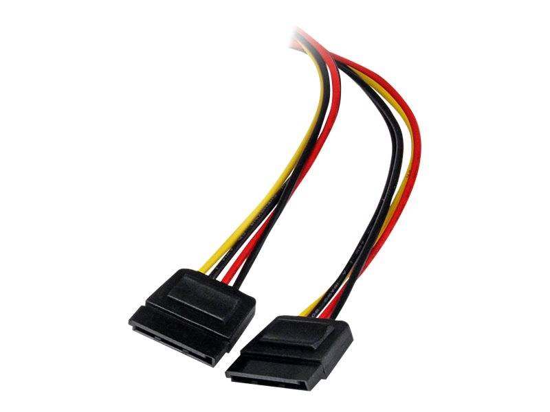 StarTech.com SATA Y-Stromkabel - Splitter Power Y-Kabel mit 2 x SATA intern 1 x Molex (Stecker)
