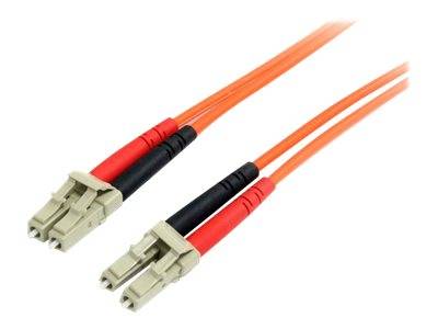 StarTech.com 1m Fiber Optic Cable - Multimode Duplex 62.5/125 - LSZH - LC/LC - OM1 - LC to LC Fiber Patch Cable (FIBLCLC