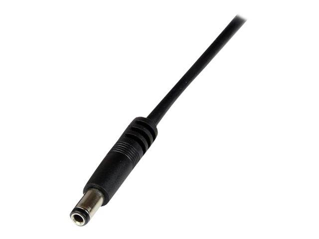 StarTech.com USB 2.0 auf Hohlstecker Typ N Kabel - USB A DC 5V 5,5mm Stecker Stromkabel Stecker 1m - Stromkabel - USB (n