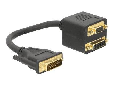 DeLOCK - VGA-Adapter - DVI-I (M) bis HD-15 (VGA)