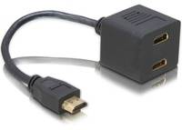 Delock - HDMI-Adapter - HDMI männlich bis HDMI weiblich