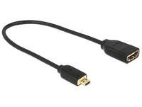 DeLOCK - HDMI-Adapter - HDMI (W) bis mikro HDMI (M)