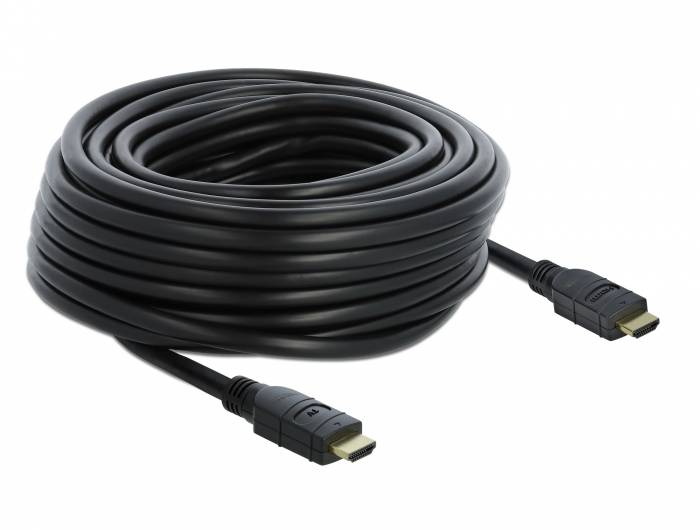 Delock - Highspeed HDMI mit Ethernetkabel - HDMI männlich bis HDMI männlich