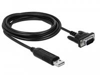 Delock - Kabel seriell - USB (M) zu DB-9 (M)