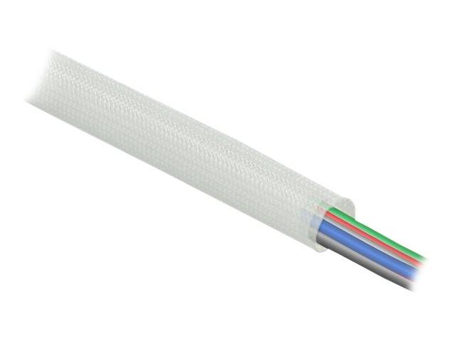 DeLOCK Fiberglass Sleeving - Expandierbare geflochtene Ummantelung