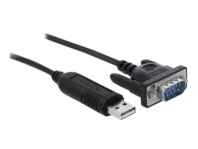 DeLOCK - Kabel seriell - USB (M) bis DB-9 (M)