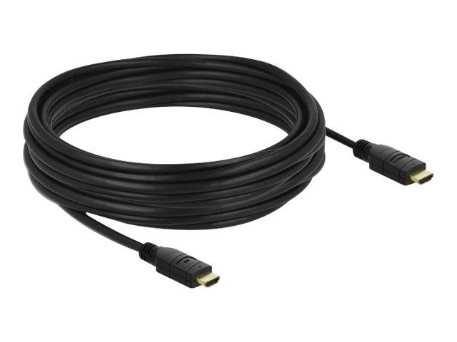 Delock - Highspeed HDMI mit Ethernetkabel - HDMI männlich bis HDMI männlich