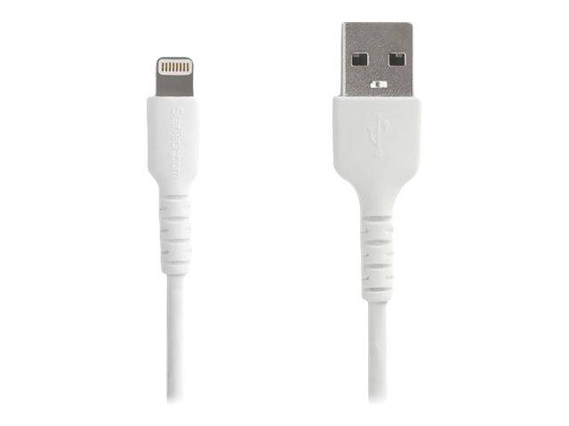 StarTech.com 1m USB-A auf Lightning-Kabel - Hochbelastbare, robuste Aramidfaser - USB Typ-A auf Lightningkabel - Lade-/S