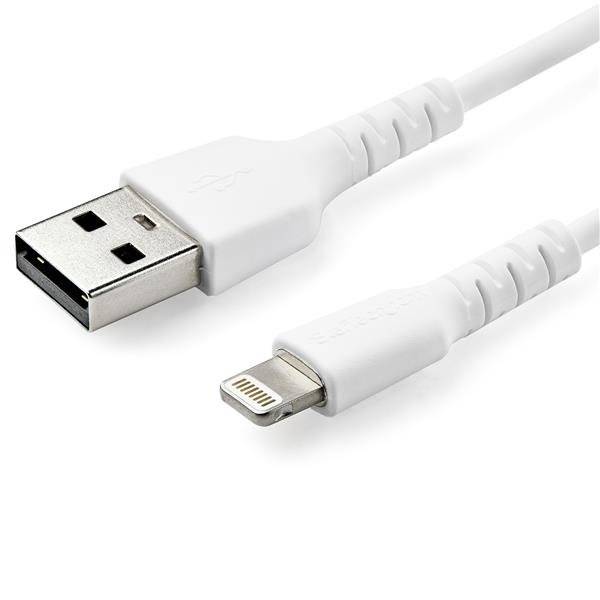 StarTech.com 2m USB-A auf Lightning-Kabel - Hochbelastbare, robuste Aramidfaser - USB Typ-A auf Lightningkabel - Lade-/S