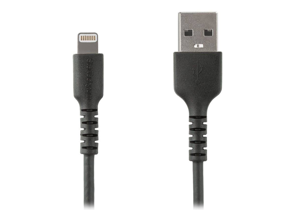 StarTech.com 2m USB-A auf Lightning-Kabel - Hochbelastbare, robuste Aramidfaser - USB Typ-A auf Lightningkabel - Lade-/S