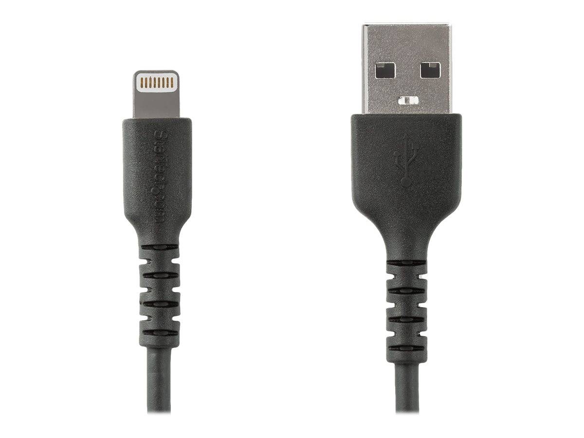 StarTech.com 2m USB-A auf Lightning-Kabel - Hochbelastbare, robuste Aramidfaser - USB Typ-A auf Lightningkabel - Lade-/S