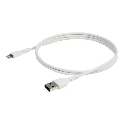 StarTech.com 1m USB-A auf Lightning-Kabel - Hochbelastbare, robuste Aramidfaser - USB Typ-A auf Lightningkabel - Lade-/S StarTech.com 1m USB-A auf Lightning-Kabel - Hochbelastbare, robuste Aramidfaser - USB Typ-A auf Lightningkabel - Lade-/S